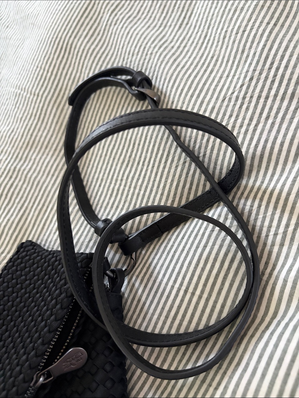 NWOT Naghedi • Black Neoprene Phone Case in Onyx - Picture 3 of 8